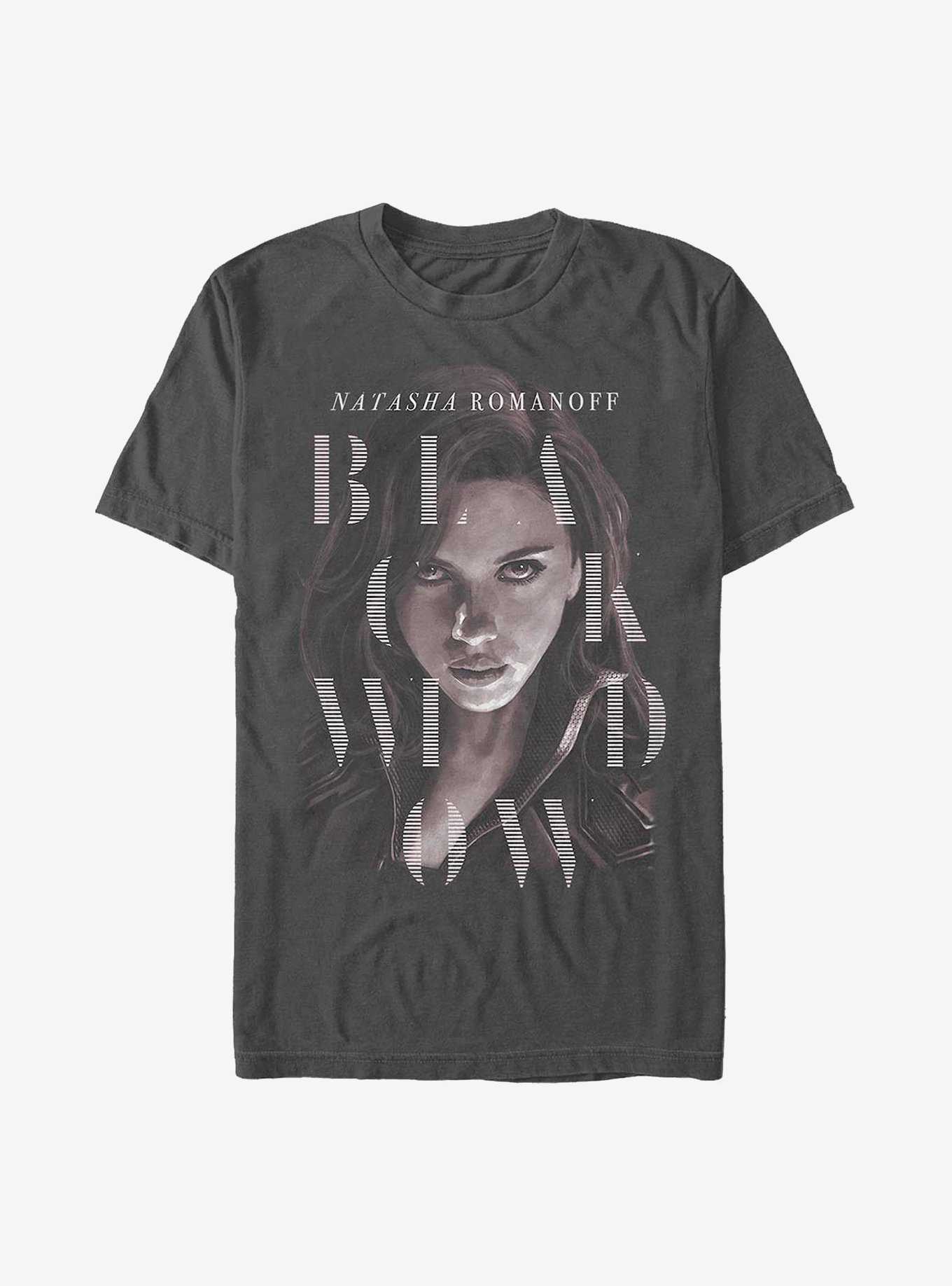 Marvel Black Widow Style Portrait T-Shirt, , hi-res
