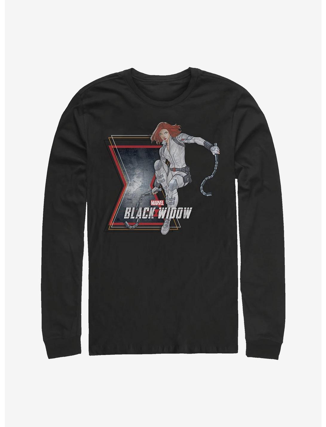 Marvel Black Widow Widow Stun Long-Sleeve T-Shirt, BLACK, hi-res