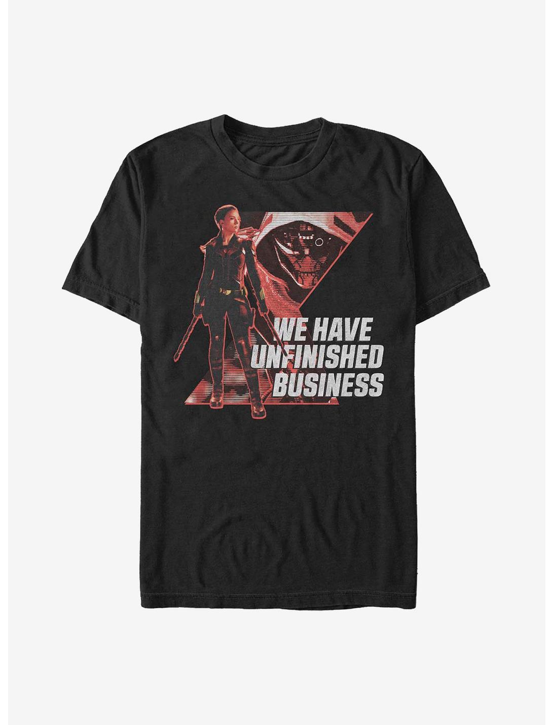 Marvel Black Widow Unfinished Business T-Shirt, BLACK, hi-res