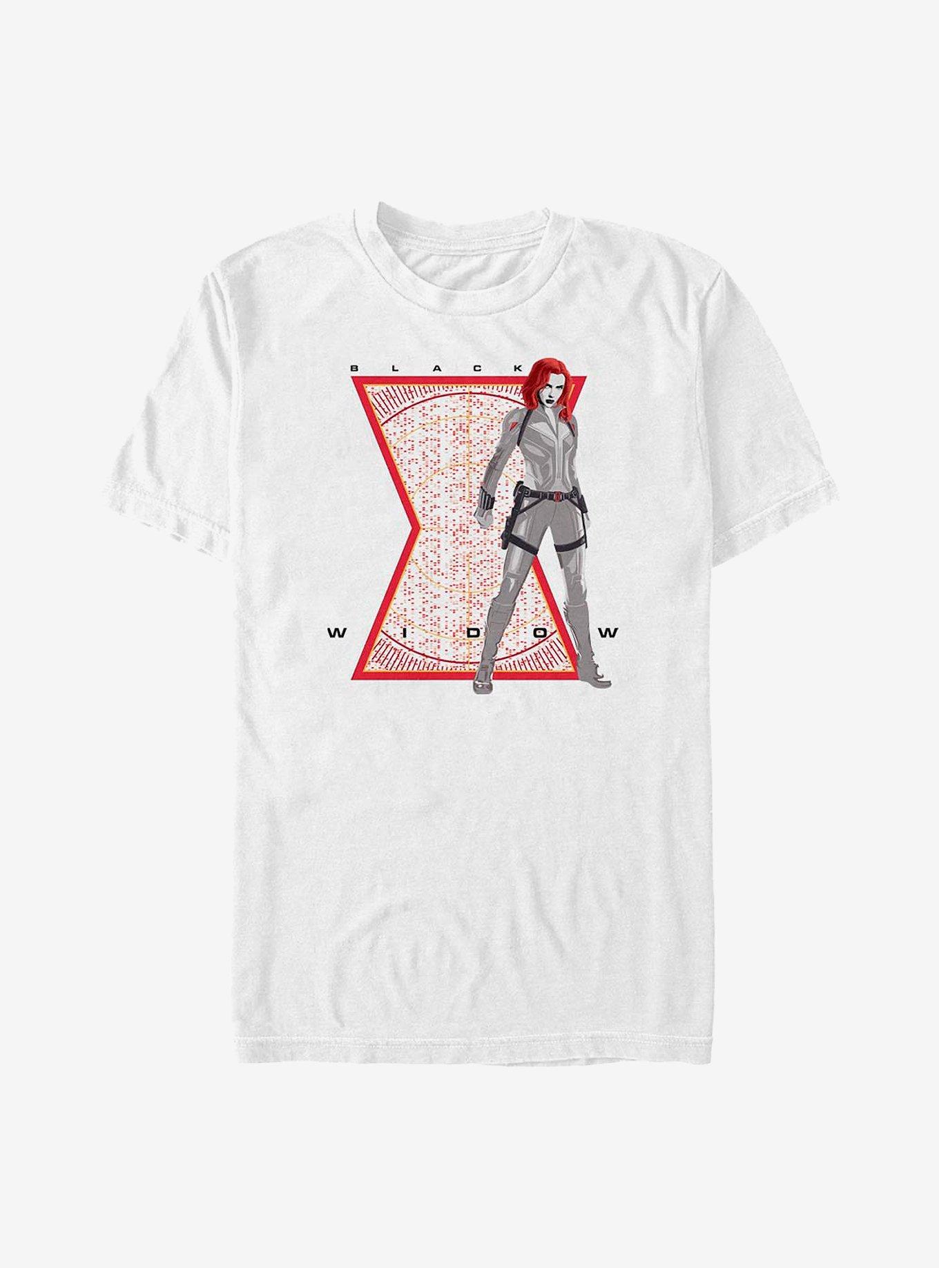 Marvel Black Widow Vector Widow T-Shirt, WHITE, hi-res