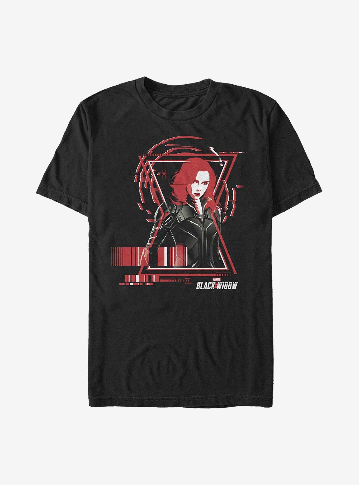 Marvel Black Widow Widow Barcode T-Shirt, BLACK, hi-res