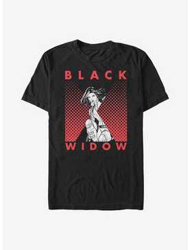 Marvel Black Widow Halftone Black Widow T-Shirt, , hi-res