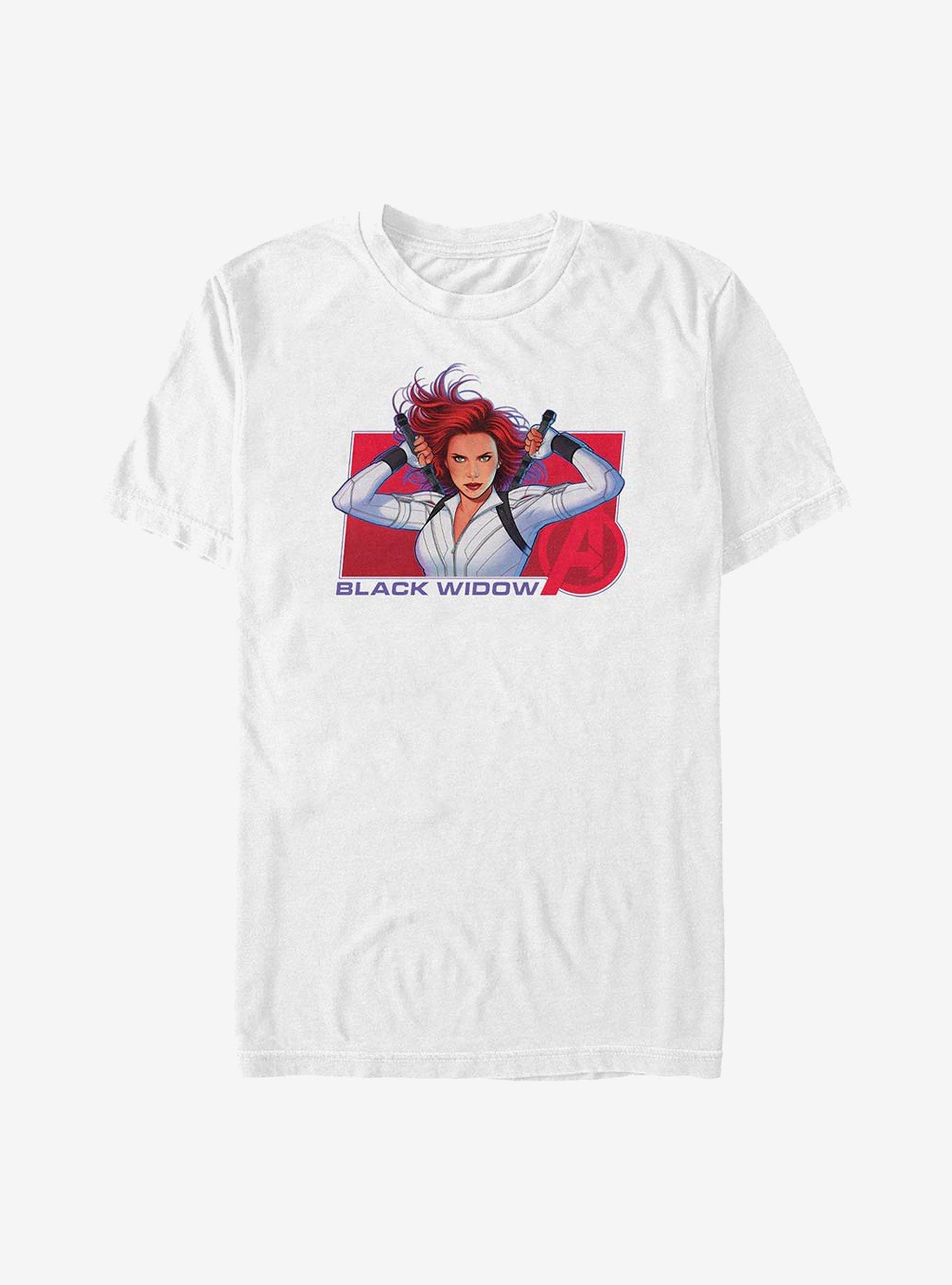 Marvel Black Widow Ready Widow T-Shirt, WHITE, hi-res