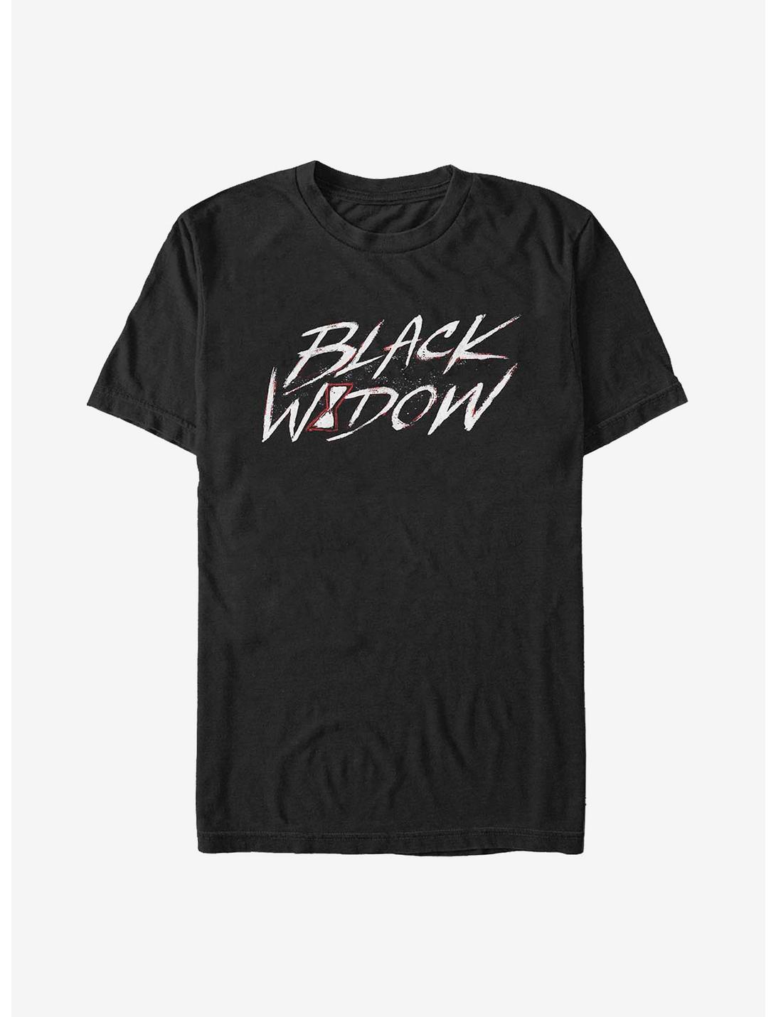 Marvel Black Widow Widow Paint T-Shirt, BLACK, hi-res