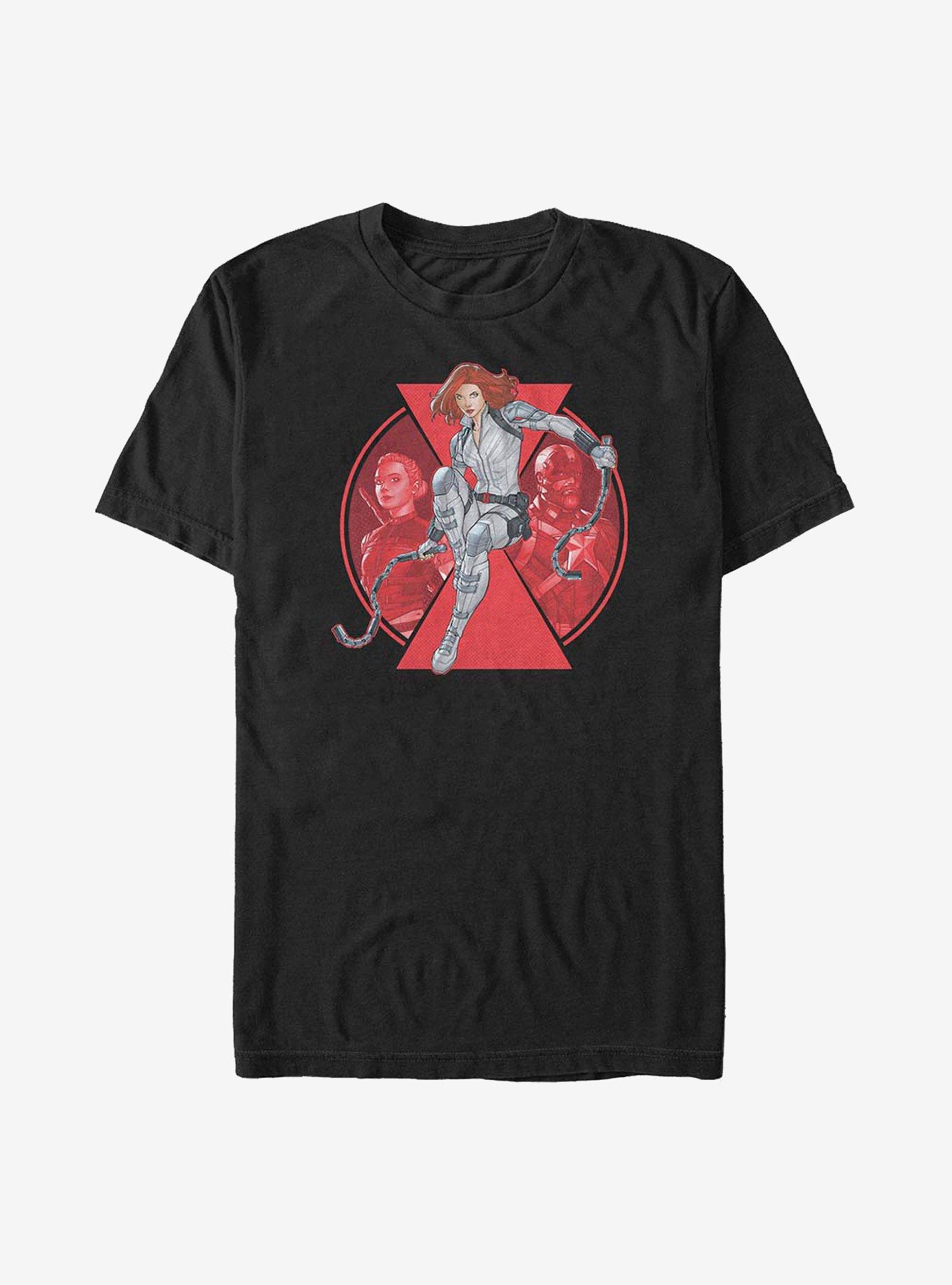 Marvel Black Widow Widow Team T-Shirt, BLACK, hi-res