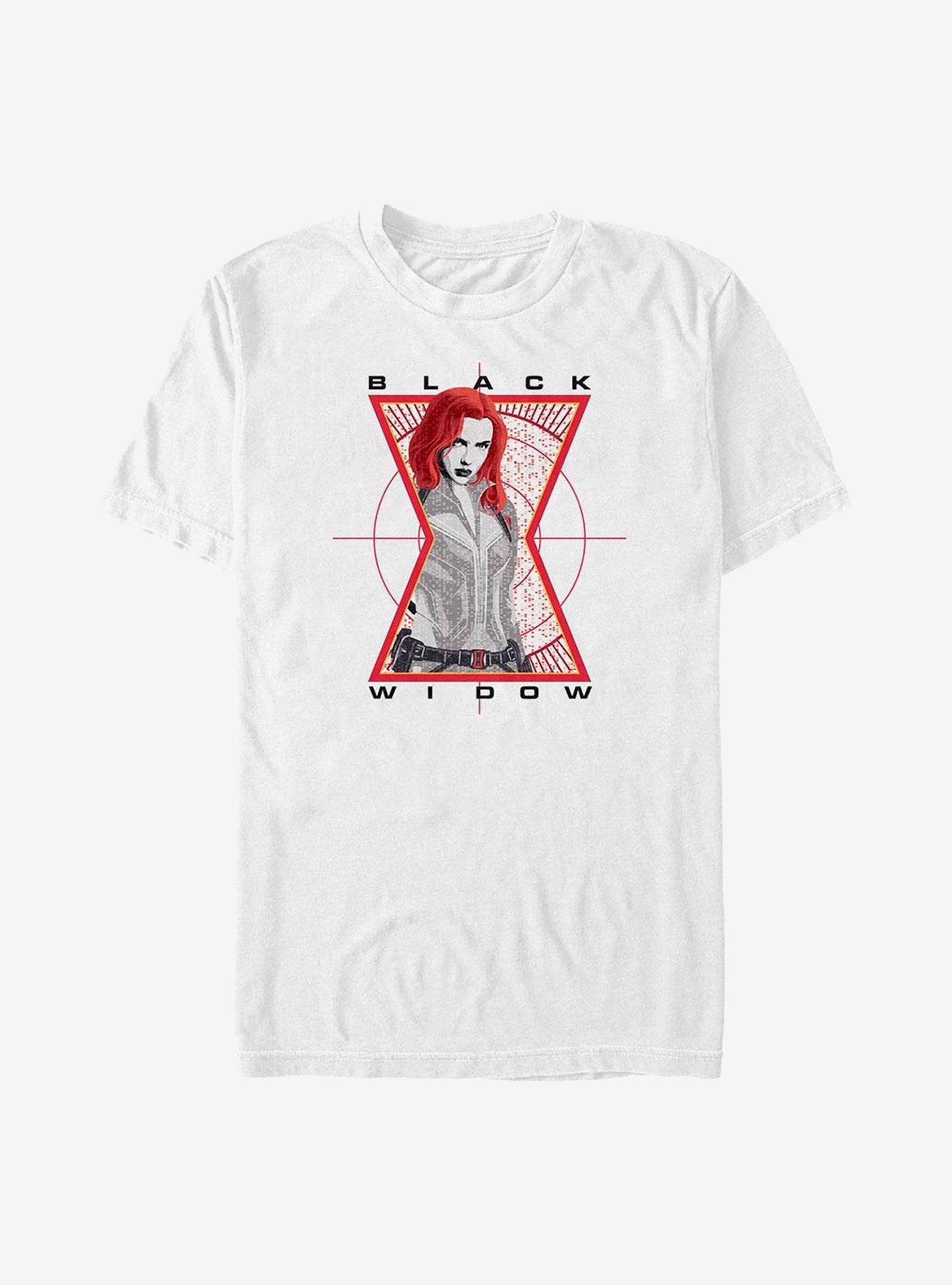 Marvel Black Widow Widow Target T-Shirt, WHITE, hi-res
