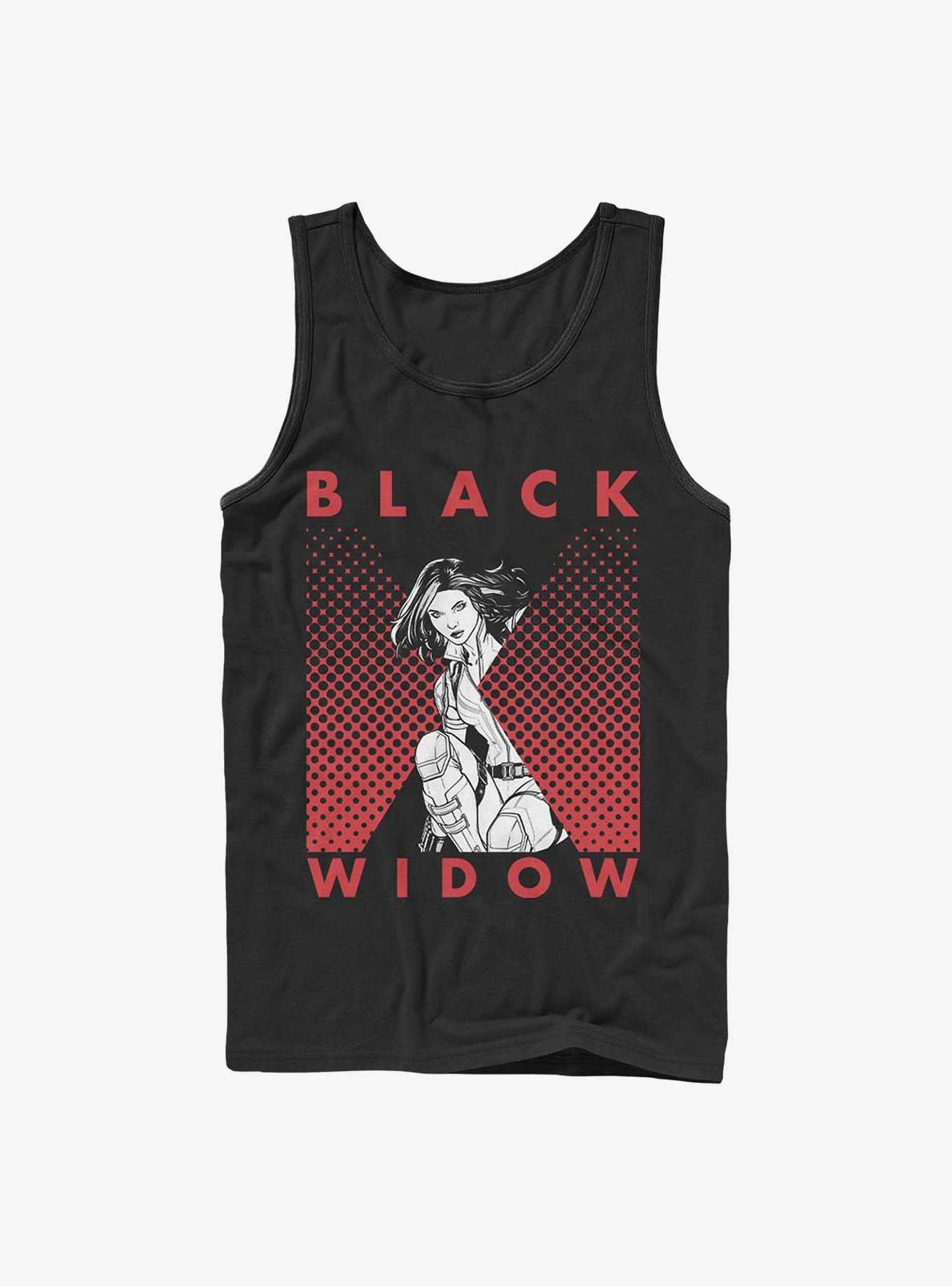 Marvel Black Widow Halftone Black Widow Tank, , hi-res