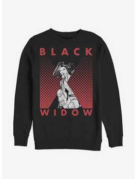 Marvel Black Widow Tonal Icon Sweatshirt, , hi-res