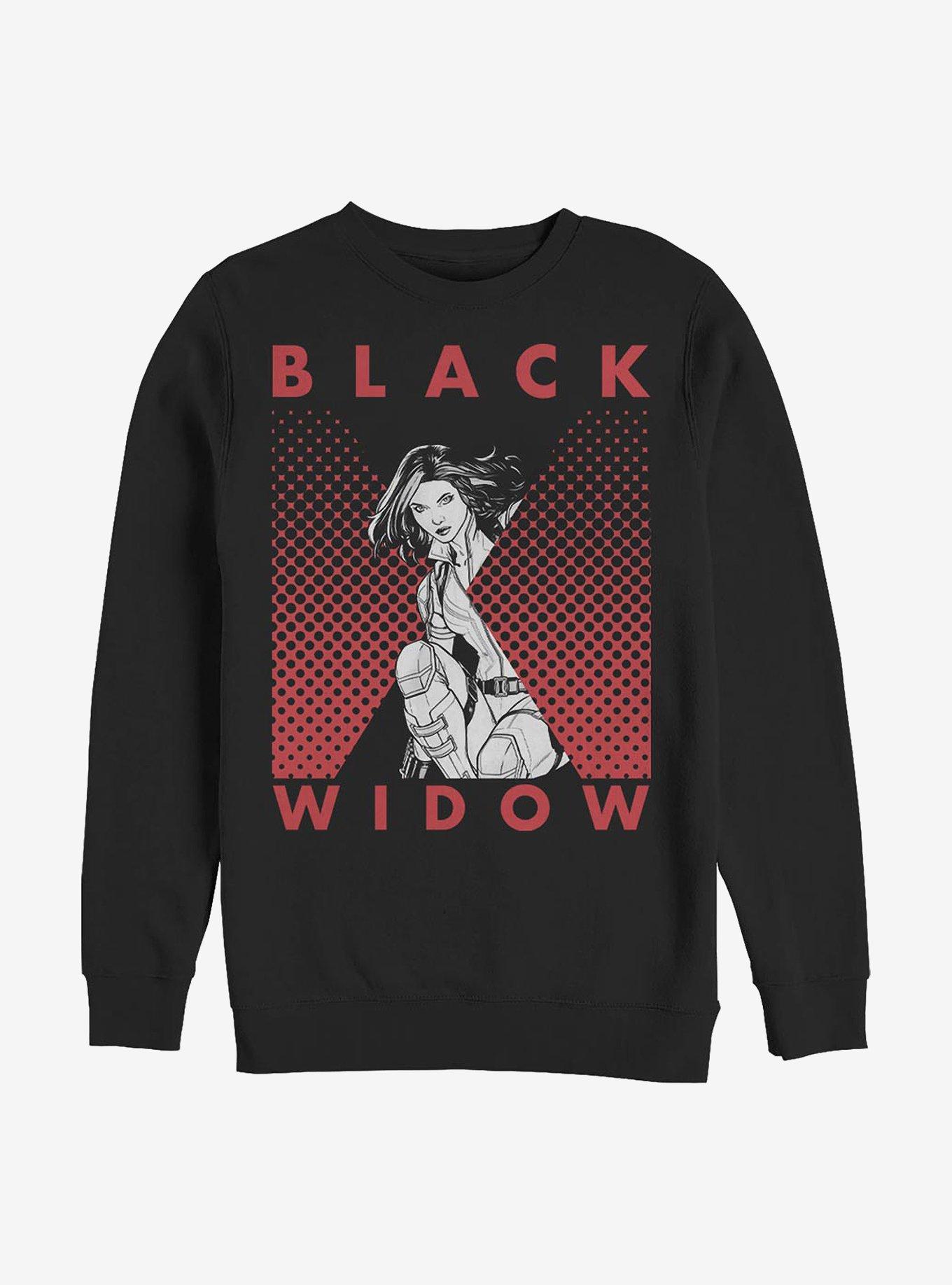 Marvel Black Widow Tonal Icon Sweatshirt, , hi-res