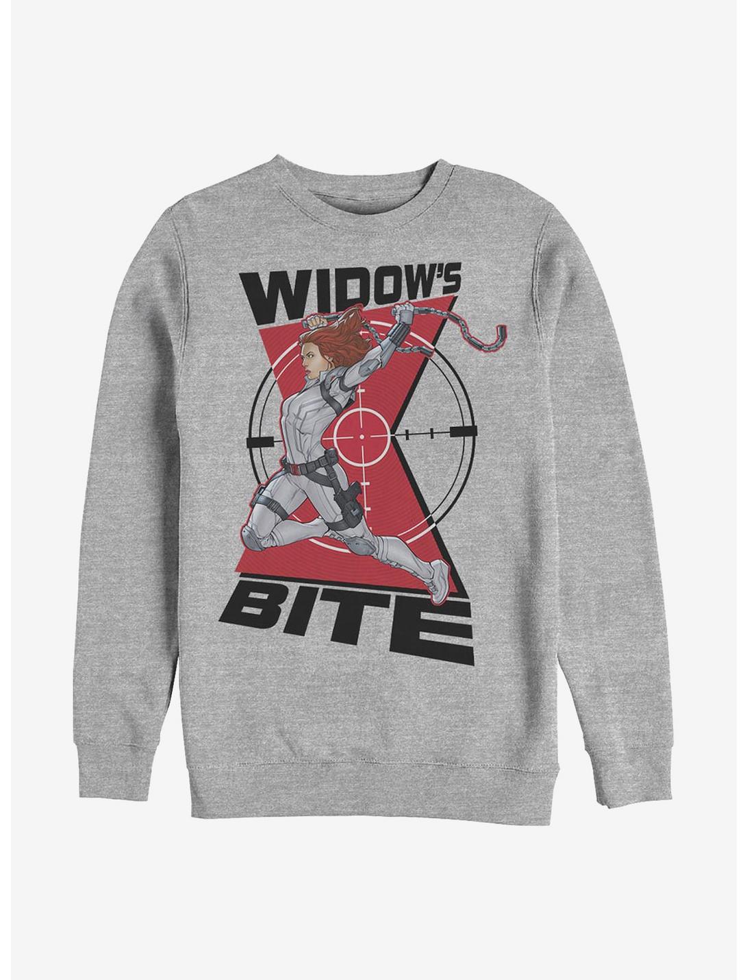 Marvel Black Widow Bite Sweatshirt, ATH HTR, hi-res