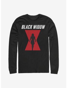 Marvel Black Widow Icon Logo Long-Sleeve T-Shirt, , hi-res