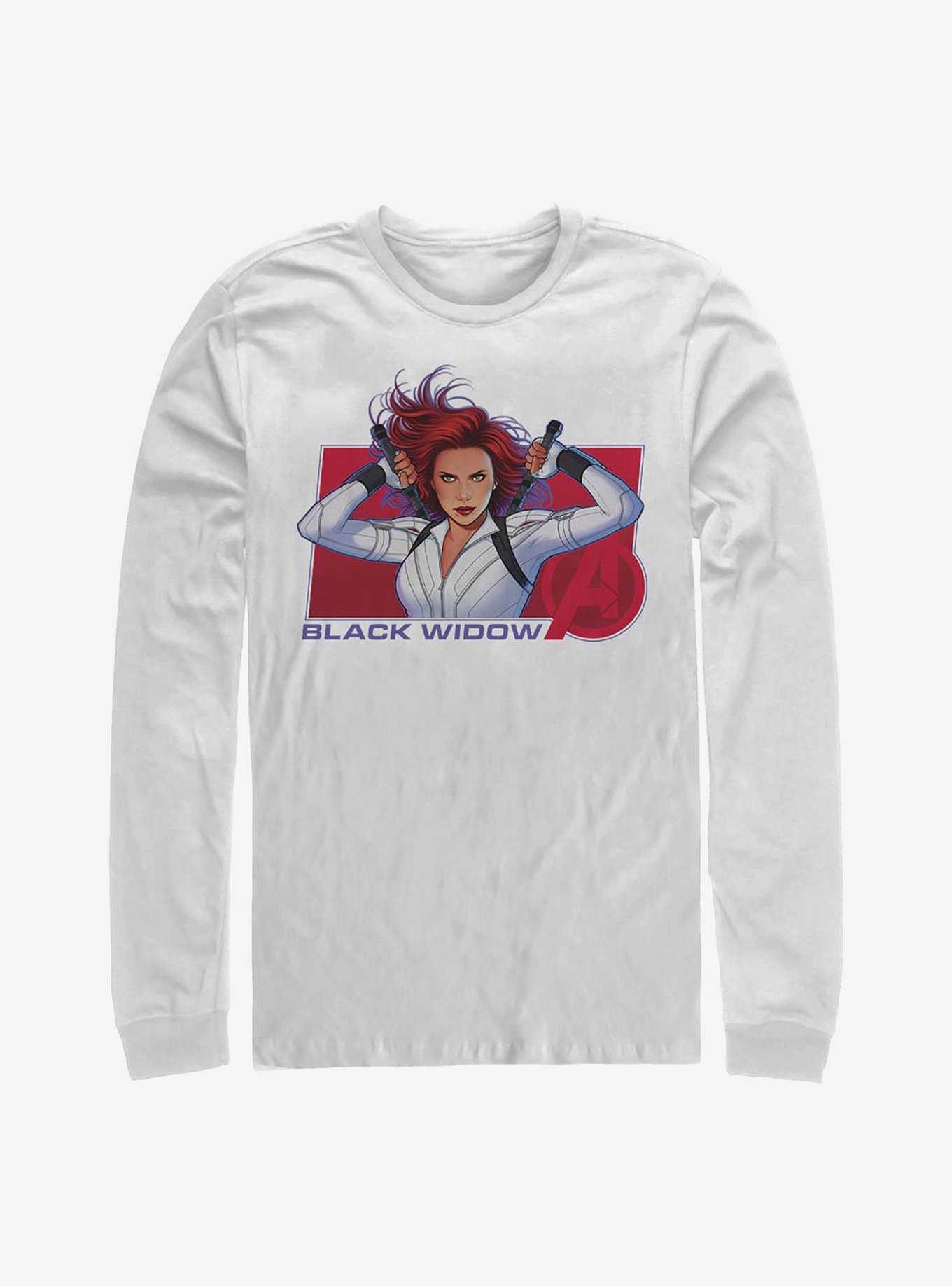 Marvel Black Widow Ready For Action Long-Sleeve T-Shirt, , hi-res
