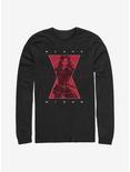 Marvel Black Widow Target Long-Sleeve T-Shirt, BLACK, hi-res