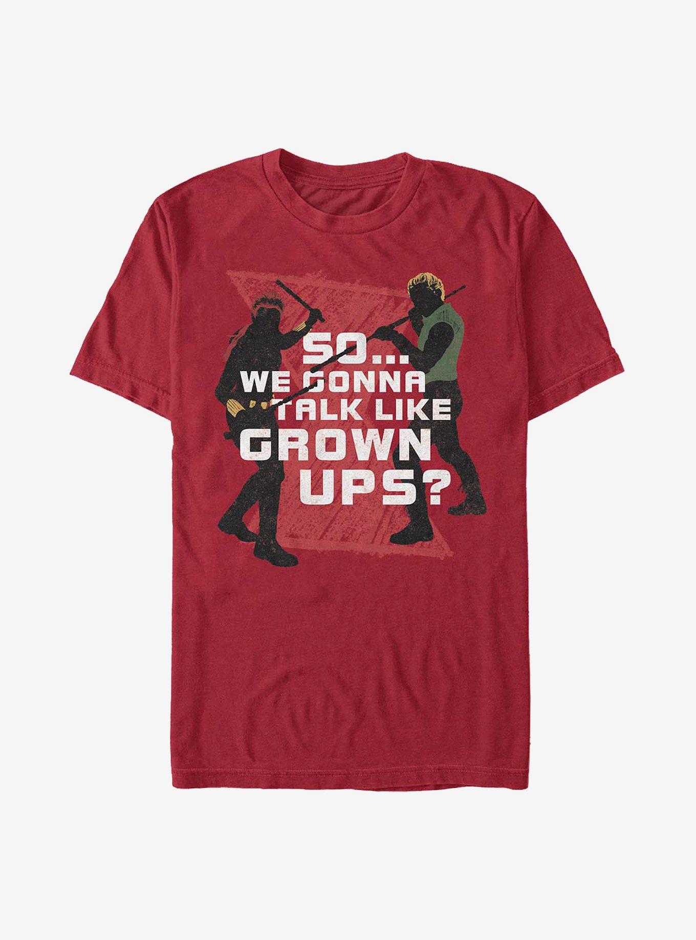 Marvel Black Widow Talk Like Grown Ups T-Shirt, , hi-res