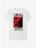 Marvel Black Widow Contrast T-Shirt, WHITE, hi-res