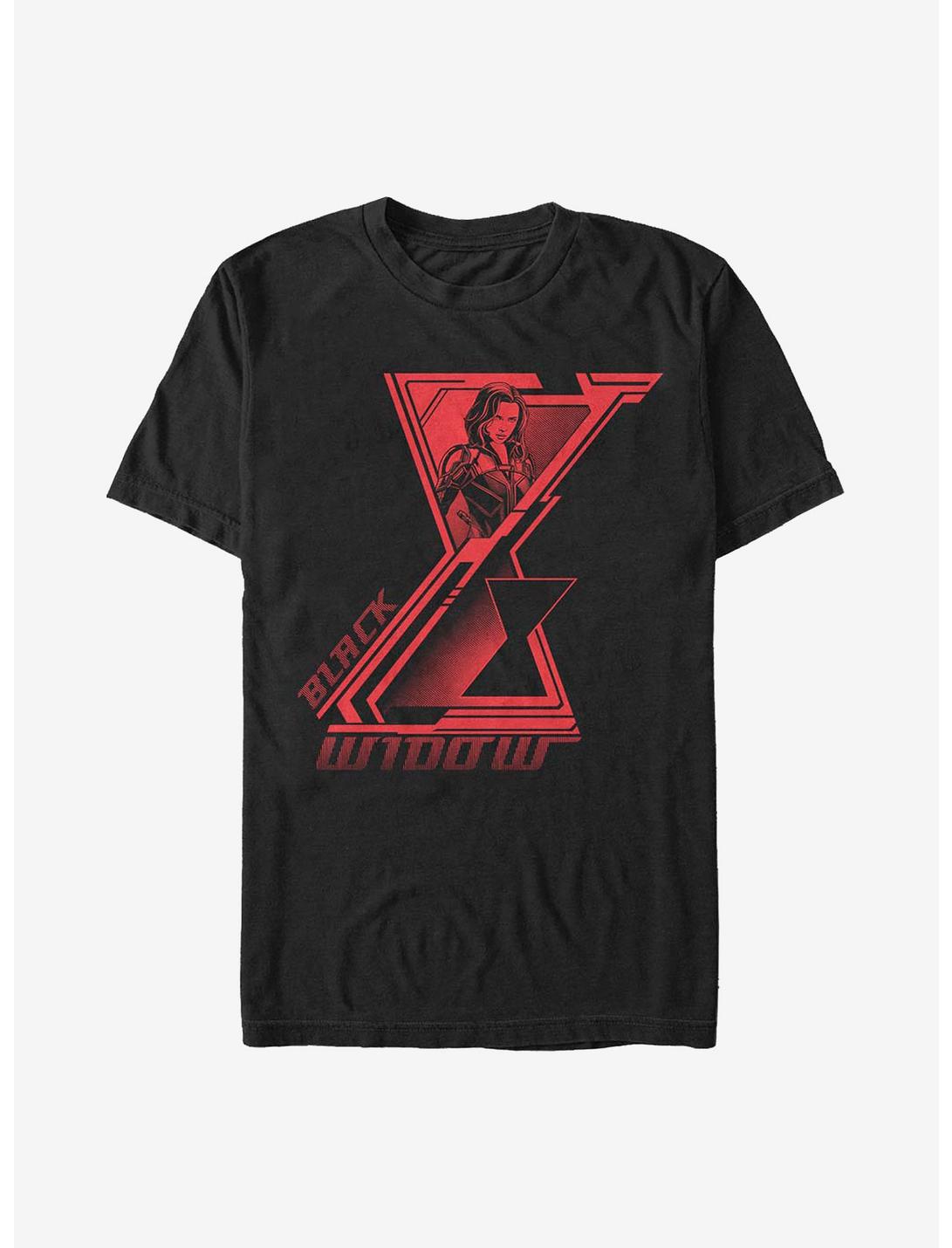 Marvel Black Widow Symbol T-Shirt, BLACK, hi-res