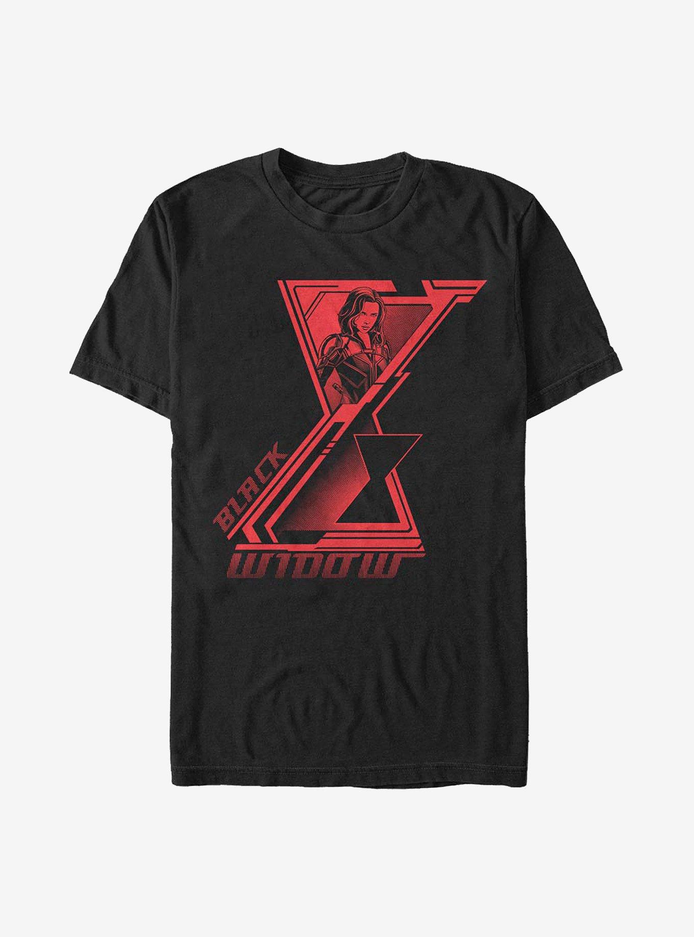 Marvel Black Widow Symbol T-Shirt, BLACK, hi-res