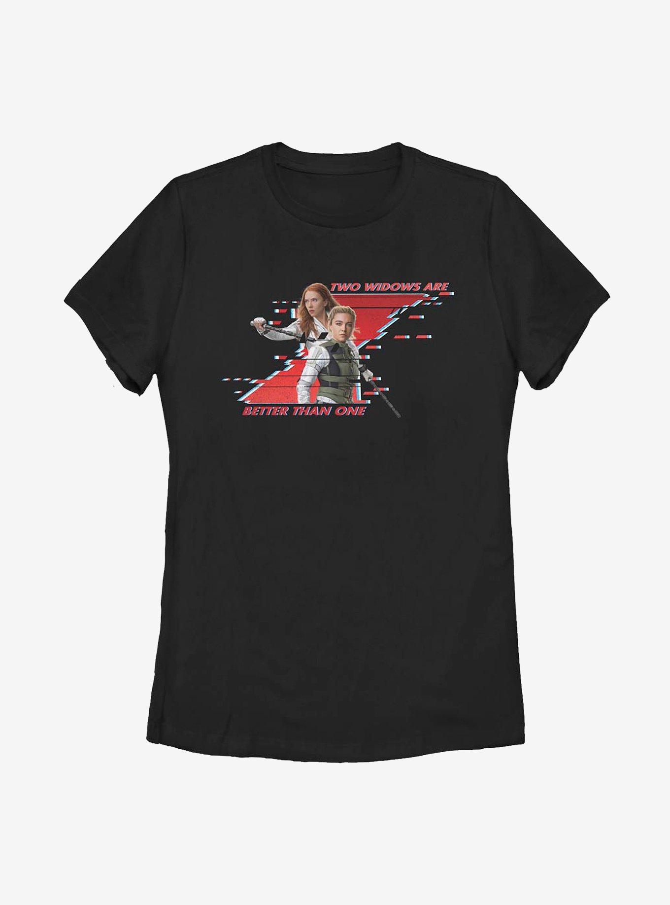 Marvel Black Widow Better Than One Womens T-Shirt, , hi-res