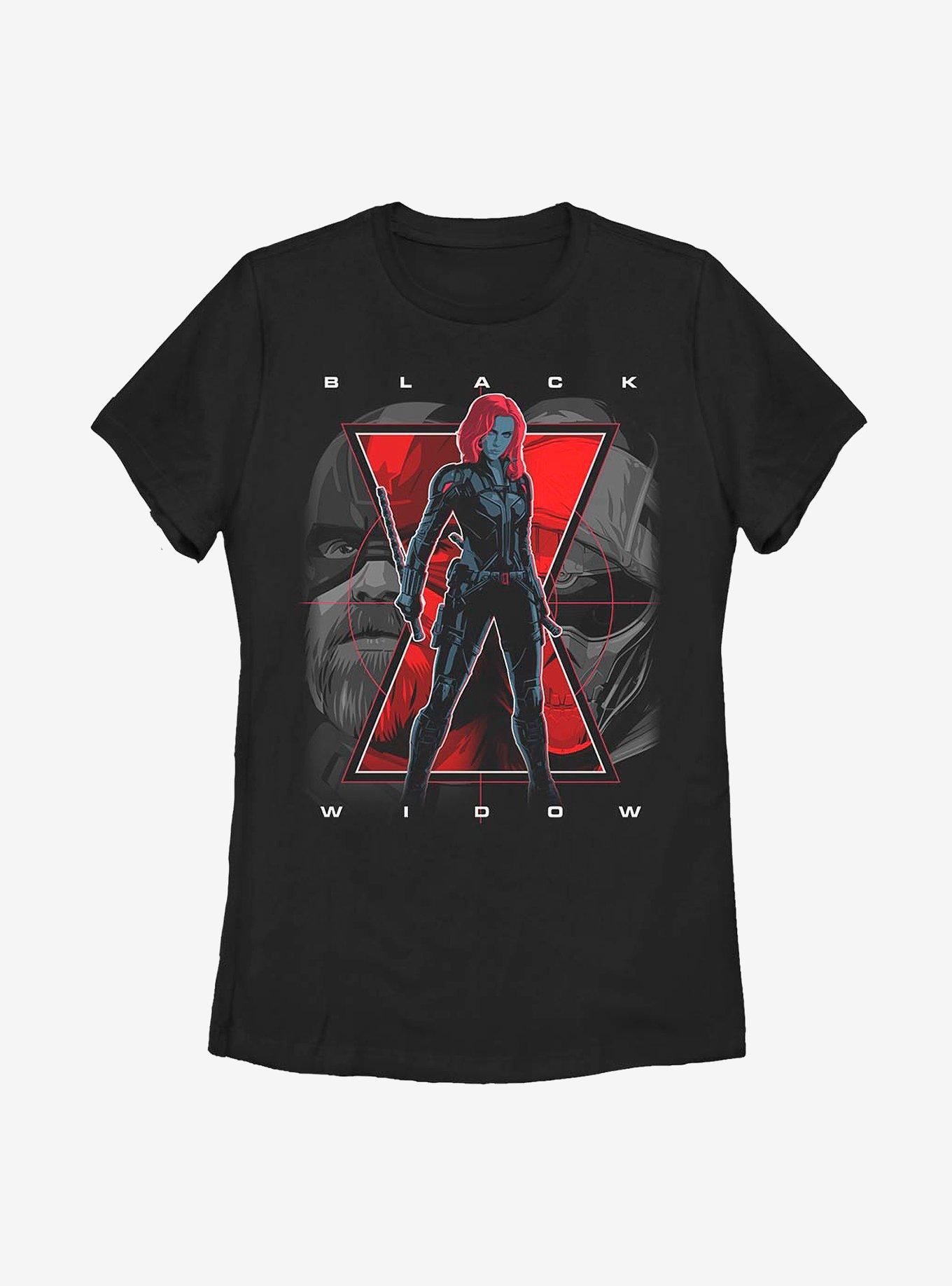 Marvel Black Widow Big Three Womens T-Shirt, , hi-res