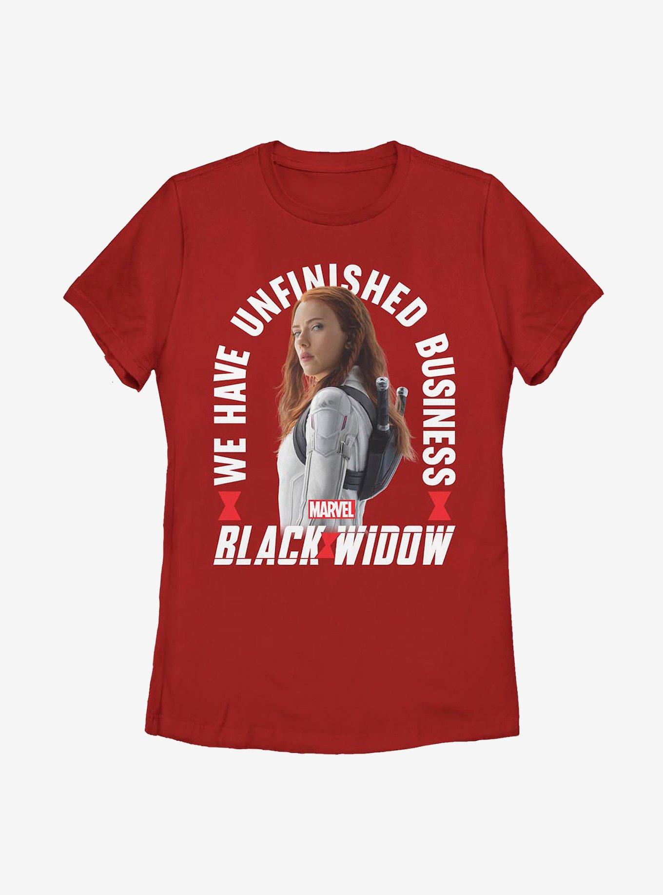 Marvel Black Widow Unfinished Business Womens T-Shirt, , hi-res