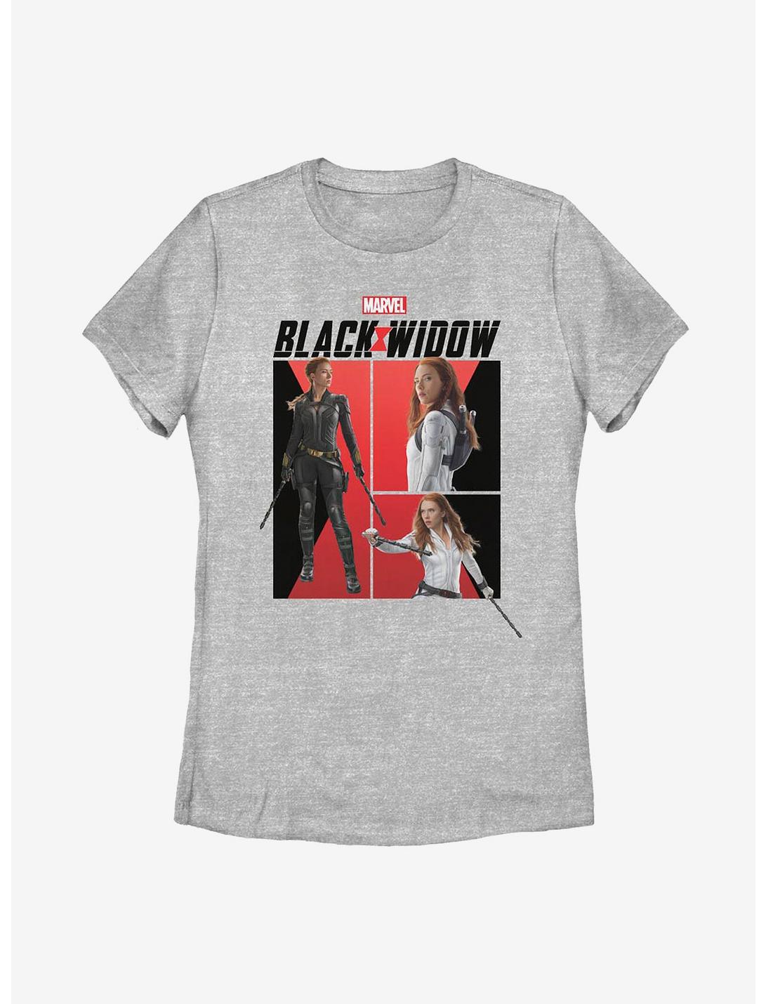 Marvel Black Widow Comic Womens T-Shirt, ATH HTR, hi-res