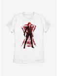 Marvel Black Widow Stance Womens T-Shirt, WHITE, hi-res