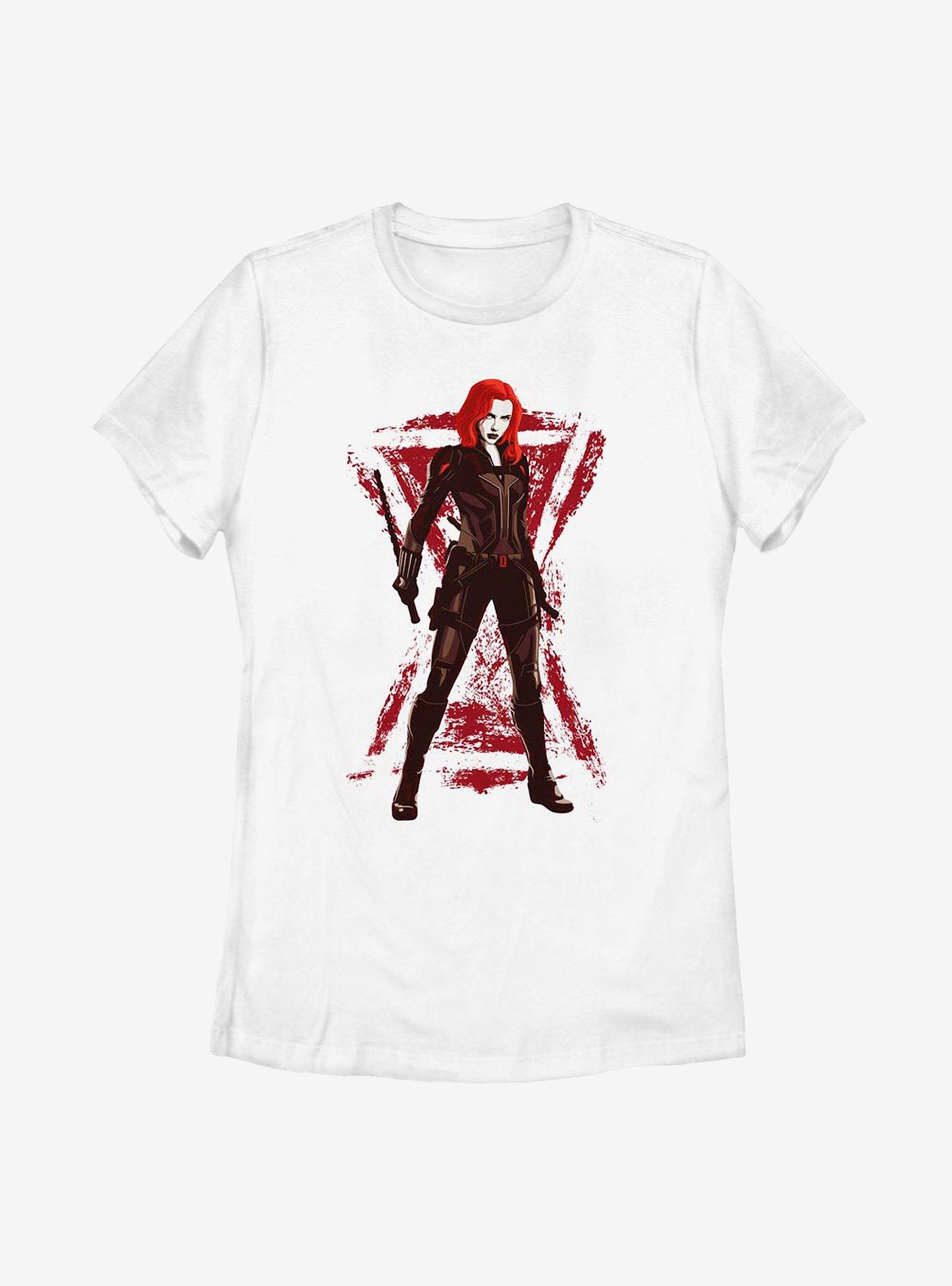 Marvel Black Widow Stance Womens T-Shirt, , hi-res