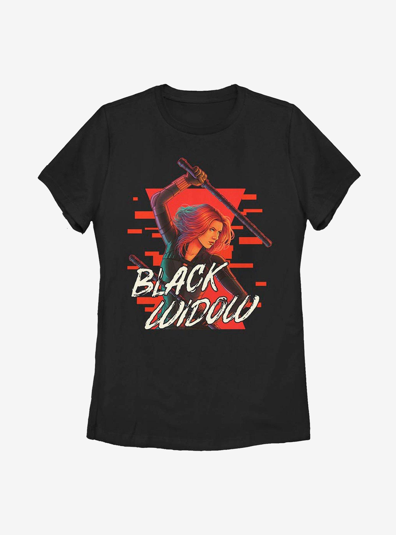 Marvel Black Widow Comic Graphic Womens T-Shirt, , hi-res