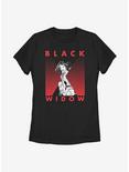 Marvel Black Widow Tonal Icon Womens T-Shirt, BLACK, hi-res