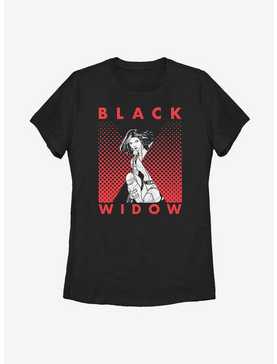 Marvel Black Widow Tonal Icon Womens T-Shirt, , hi-res