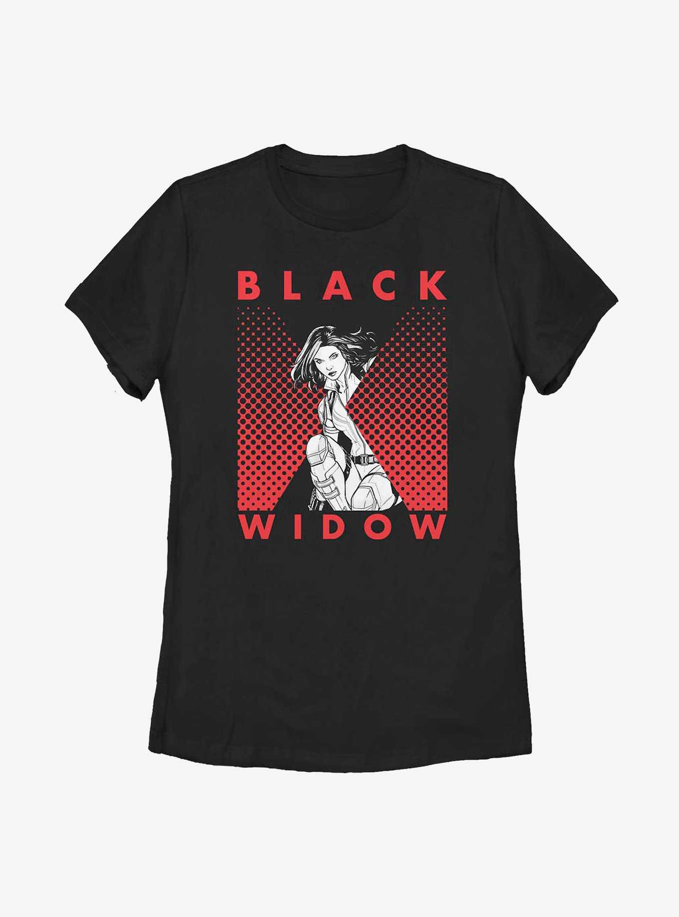 Marvel Black Widow Tonal Icon Womens T-Shirt, , hi-res