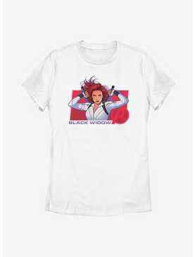 Marvel Black Widow Ready For Action Womens T-Shirt, , hi-res