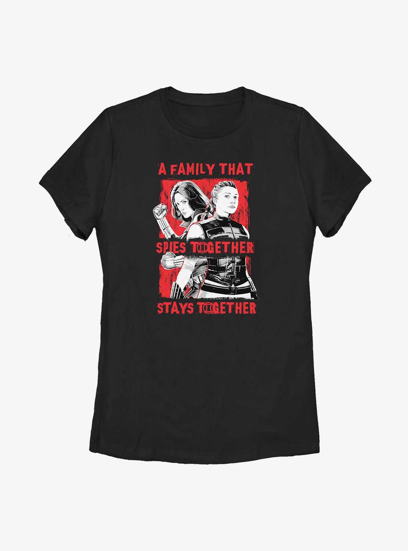 Marvel Black Widow Spy Together Womens T-Shirt, , hi-res