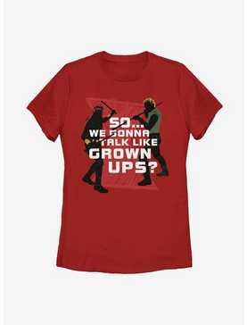 Marvel Black Widow Talk Like Grown Ups Womens T-Shirt, , hi-res