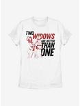 Marvel Black Widow Two Widows Womens T-Shirt, WHITE, hi-res
