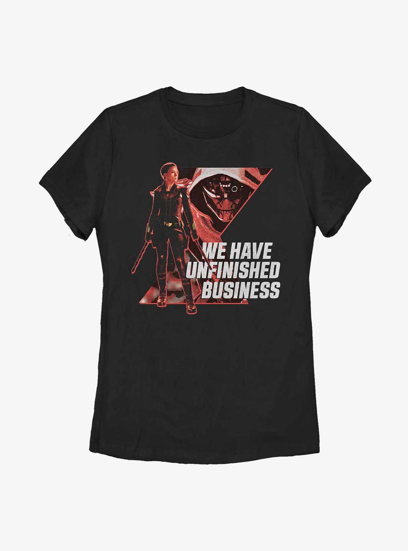 Marvel Black Widow Unfinished Business Womens T-Shirt, , hi-res