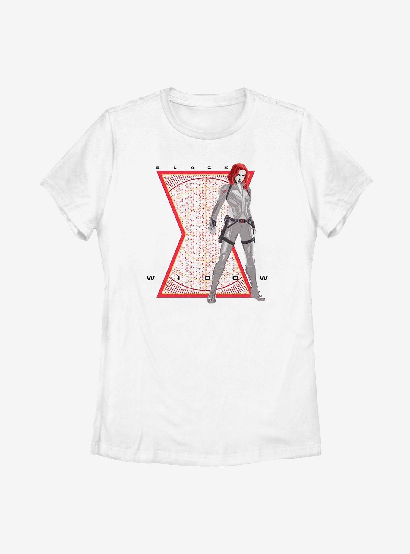 Marvel Black Widow Vector Widow Womens T-Shirt, WHITE, hi-res