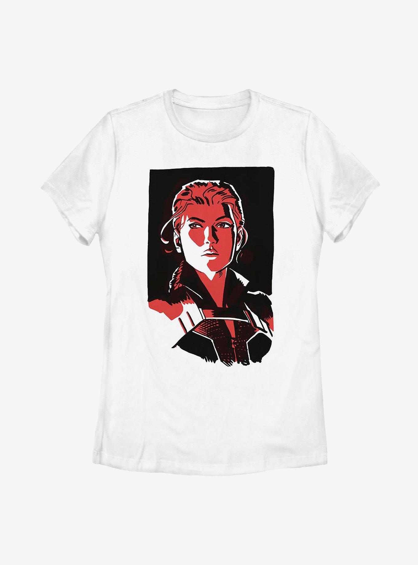 Marvel Black Widow Portrait Womens T-Shirt, , hi-res
