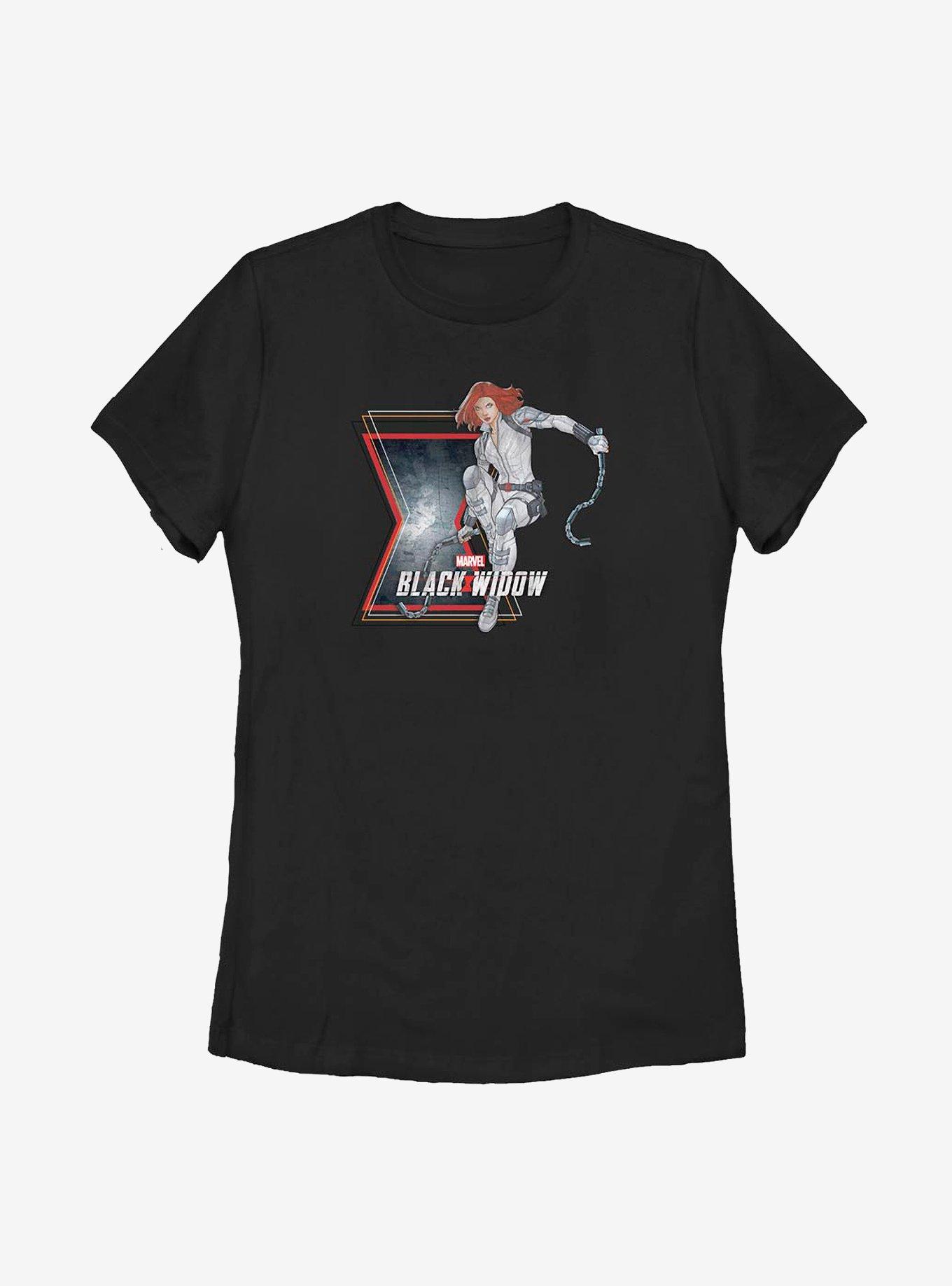 Marvel Black Widow Comic Icon Womens T-Shirt, , hi-res