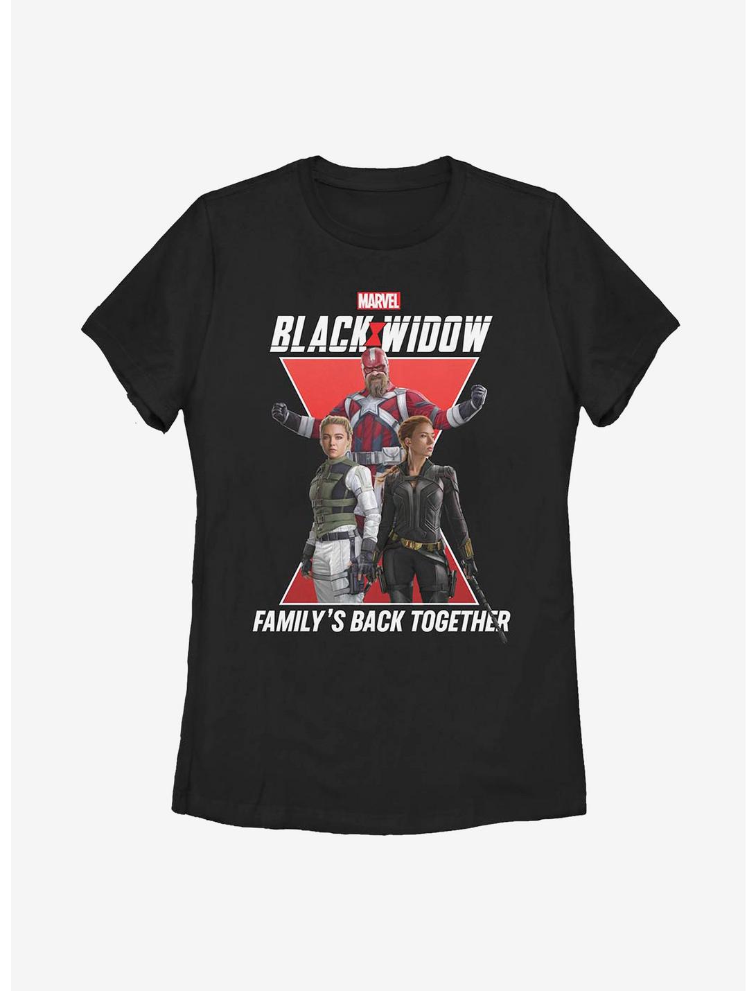 Marvel Black Widow Family Womens T-Shirt, BLACK, hi-res