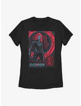 Marvel Black Widow Globe Womens T-Shirt, , hi-res