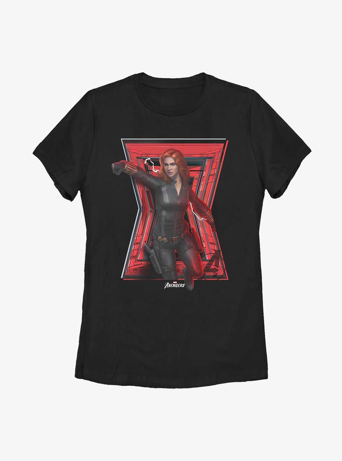 Marvel Black Widow Action Womens T-Shirt, , hi-res