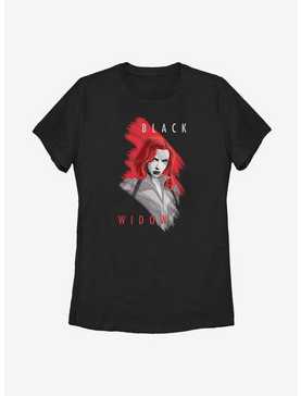 Marvel Black Widow Paint Womens T-Shirt, , hi-res
