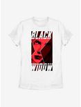 Marvel Black Widow Contrast Womens T-Shirt, WHITE, hi-res