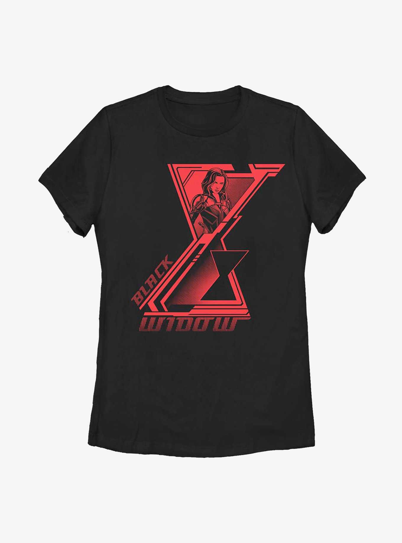 Marvel Black Widow Symbol Womens T-Shirt, , hi-res