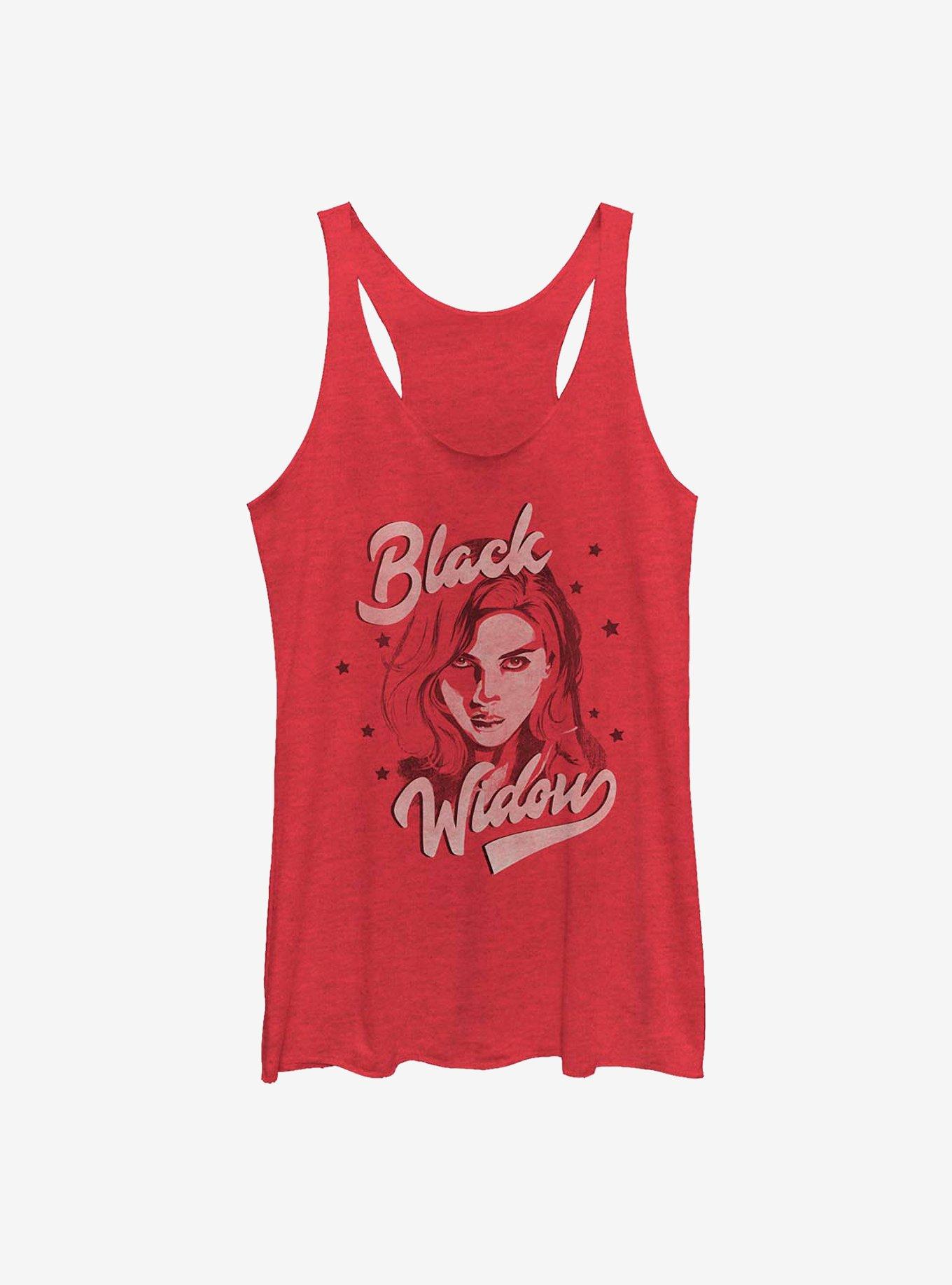 Marvel Black Widow Script Womens Tank Top, , hi-res