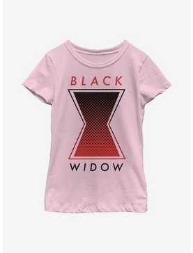 Marvel Black Widow Tonal Symbol Youth Girls T-Shirt, , hi-res