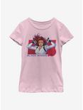 Marvel Black Widow Ready For Action Youth Girls T-Shirt, PINK, hi-res