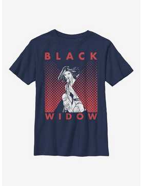 Marvel Black Widow Tonal Icon Youth T-Shirt, , hi-res