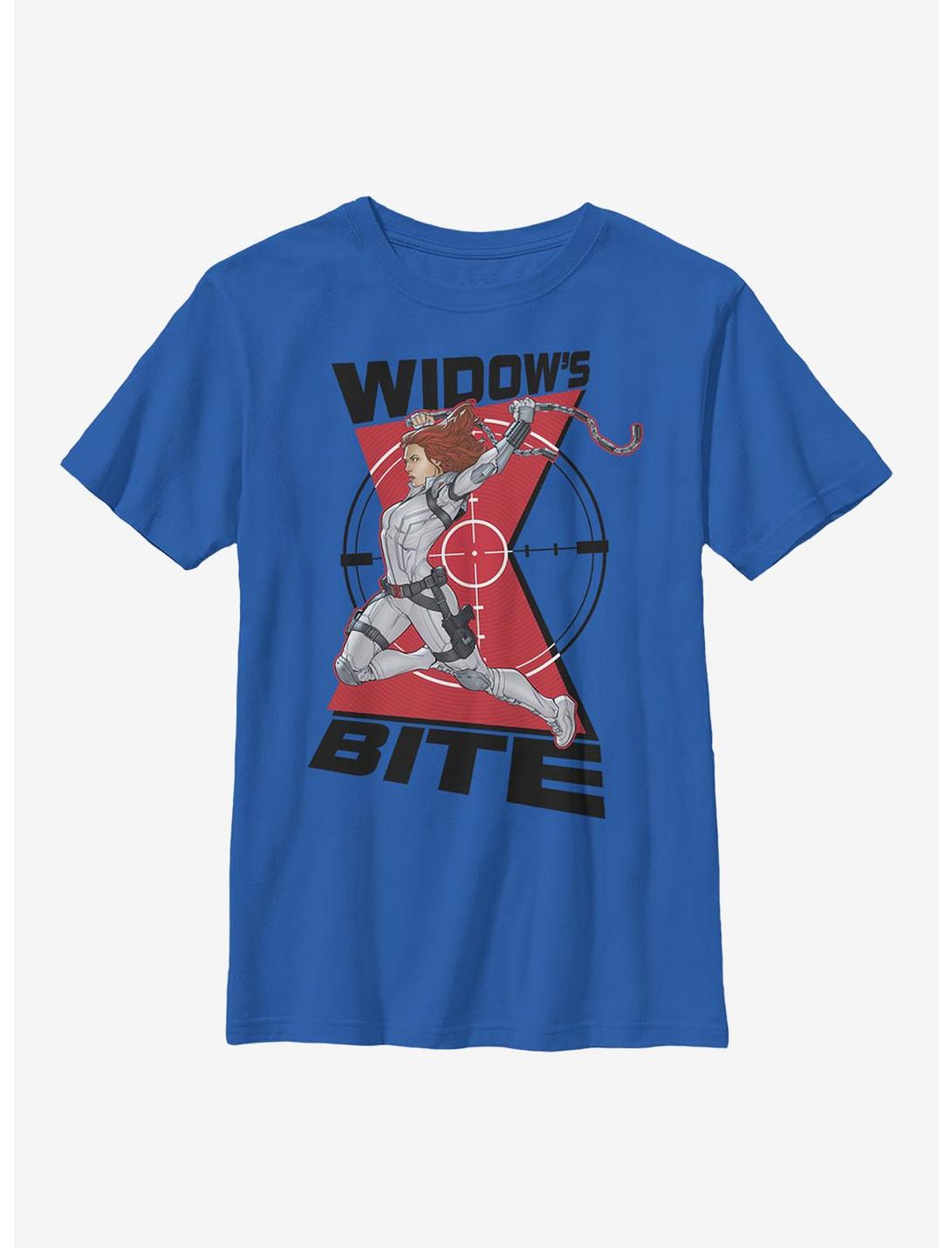 Marvel Black Widow Bite Youth T-Shirt, ROYAL, hi-res